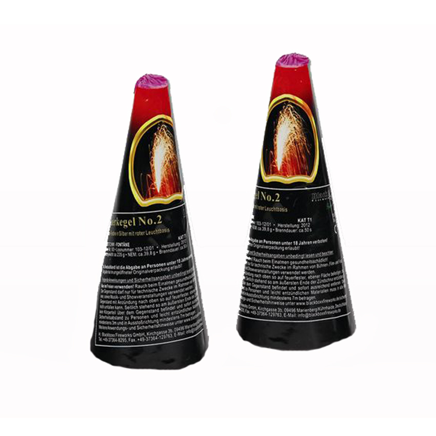 Feuerkegel No.2 Rot