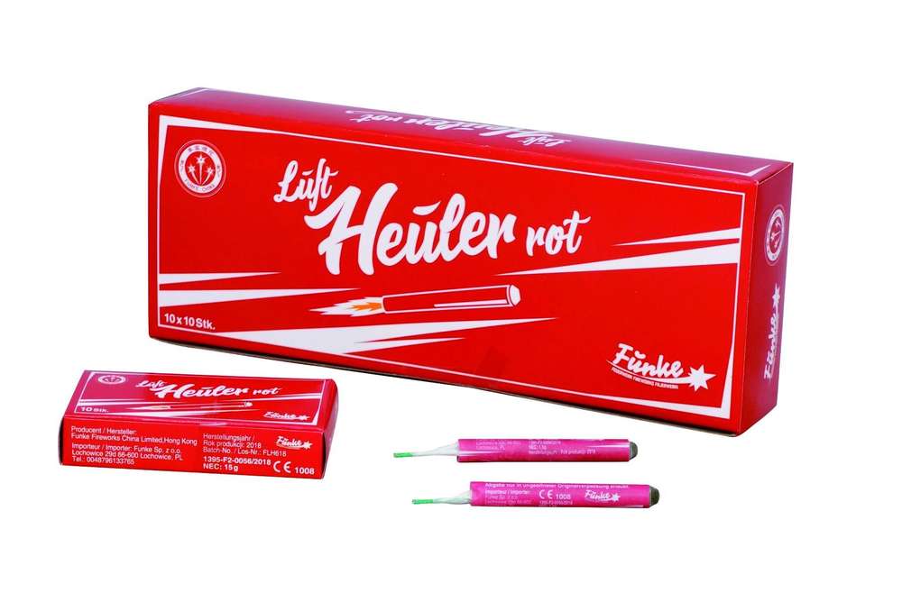 Funke Luftheuler Rot
