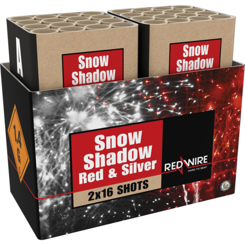 Snow Shadow – Red & Silver