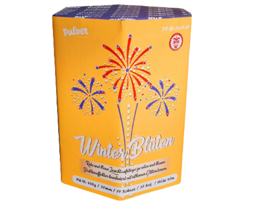 Pulver Pyrotechnik Winter Blüten