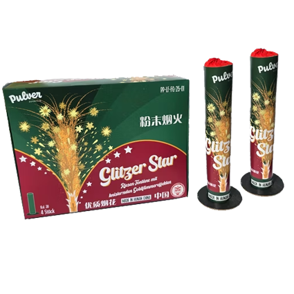 Pulver Pyrotechnik Glitzer Star