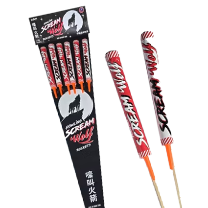 Pulver Pyrotechnik Howling Scream Wolf Rockets