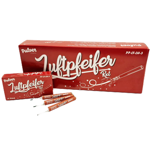 Pulver Pyrotechnik Luftpfeifer rot