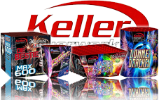 Keller Batterie Feuerwerk